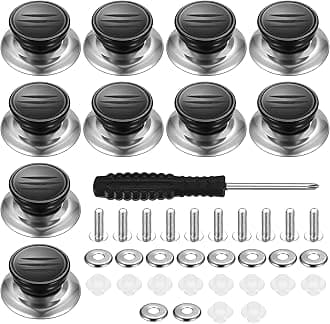 10 PCS Universal Replacement Grips, Suitable for Casserole Glass Pot Lid Knobs