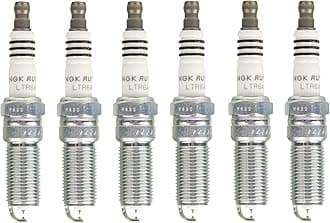 NGK Set of 6 Ruthenium HX High Spark Plugs For Ford Mazda Chevy GMC Lincoln V6