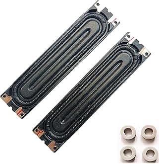 LICHIFIT 1pair TV Speaker Bar BN96-16796/16798/18089/18088/18070 A/B/F/H/G Replacement Part for Samsung TV Television, Black