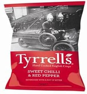 Sweet Chilli & Red Pepper Potato Chips 150g