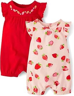 The Children's Placebaby-girls And Toddler Everyday Summer Rompers