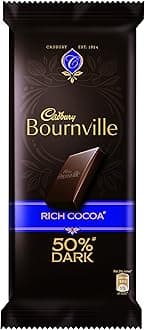 BOURNVILLE Cadbury Rich Cocoa Dark Chocolate Bar, 31G