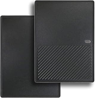 43 cm x 32 cm Griddle for Landmann Triton 3 and 4 Burners, Enders Boston 4, Enders Monroe PRO 4, Gas Grill Cast Iron Plancha, 1 Pack
