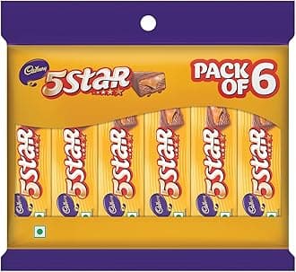 5 Star Kitted Pack Chocolate Bars, 96 g