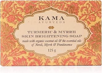 Kama Ayurveda Turmeric & Myrrh Skin Brightening Soap 120G, multi