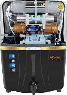 Copper RO Water Purifier | 12 L | RO+UV+UF+ Active Copper+TDS Control+UV | Purified Water with Goodness of Copper