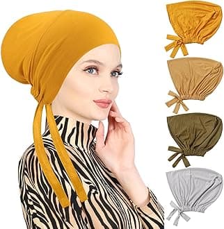 4 Pcs Hijab Undercap