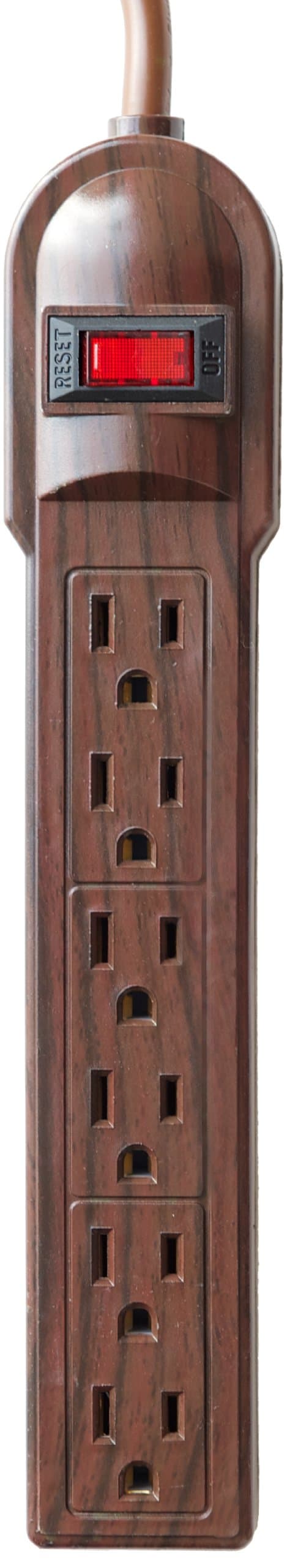 6-Outlet Surge Protector, Model DO003