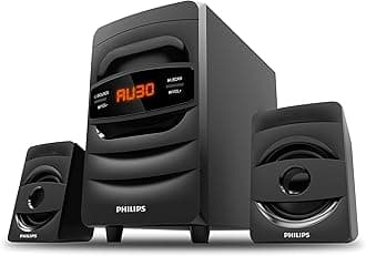 PHILIPS Audio MMS2625B 2.1 Channel, Bluetooth connectivity, Wired Multimedia Computer Speaker - Black