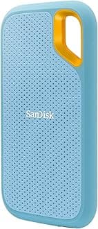 SanDisk 4TB Extreme Portable SSD - Up to 1050MB/s - USB-C, USB 3.2 Gen 2 - External Solid State Drive - SDSSDE61-4T00-G25B