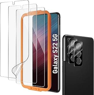 S22 Screen Protector & Camera Lens Protector