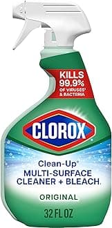 Clean-Up Multi-Surface Cleaner with Bleach, Original, Spray Bottle, 32 Fl Oz. (Pack May Vary)
