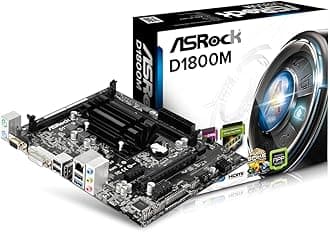 ASRock Motherboard Micro ATX DDR3 1066 NA D1800M