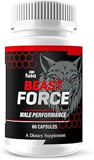 Beast Force Pills BeastForce Max Support Capsules, Beast Forces Maximum Strength Advanced Multivitamin Formula Overall Health & Wellness, BeastForces Advanced Supplement Pills (60 Capsules)