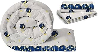 Filymore Cute Good Night 3-Piece Kids Bedding Set – Single Bed Comforter, Mat...