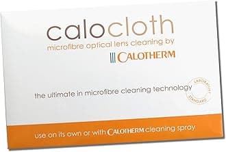 Calocloth Pro Microfibre Lens Cleaning Cloth (8" x 6") – Professional Streak-Free Optical Cloth for Glasses, Camera Lenses, Binoculars, Phone & Laptop Screens – Reusable & Washable
