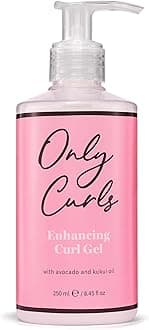 Enhancing Curl Gel, 250ml, Curly Hair Product, Curl Enhancer & Frizz-Control, Lightweight Styling Gel, Medium Hold, Soft, Defined, Frizz-Free Curls, Cast-Free, For All Curly Hair Types