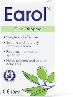 Olive Oil Natural Ear Wax Softener Naturally Removing Effective Spray