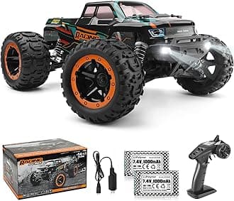 HAIBOXING RC Cars 16889, 1:16 Remote Control Car for Adults, High-Speed 36km/h RC Trucks RTR RC Crawler 2.4G All Terrain Waterproof Off-Road Vehicle with 2 Batteries Gifts for Kids, Boys 8+
