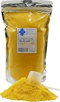 Baking Beauty and Beyond Premium Candy Floss Sugar 400g - Honeycomb Flavour