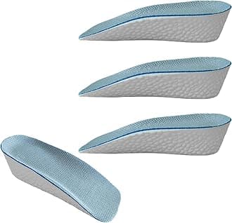 Orthotic High Cushion Insole - Arch Support, Relief for Plantar Fasciitis, Flat Feet, Achilles Tendonitis (2 Pairs, Blue, 2.5cm)