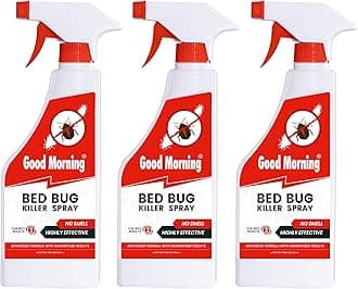 Bed Bug Killer Spray 400ml | Bed Bug Control for Home & Commercial Use | Pack of 3