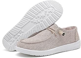 betyswear Womens Loafers Women Shoes Casual Slip-On Canvas Shoes Breathable Lightweight Boat Shoes for Women