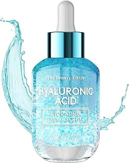 Hyaluronic Acid Serum For Face - Ultra Hydrating, Restores, Smooths & Reduces Wrinkles - Dermatologist Tested, Natural Ingredients, Clean Beauty - Korean Skin Care - 1.69 Fl. Oz