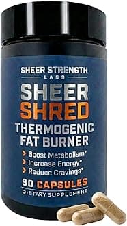 Thermogenic Capsaicin & L-Carnitine Premium Supplement for Men, Jitter-Free Blend of Capsaicin, Rauwolscine, Forskohlii, L-Carnitine & L-Theanine Supplement - 30SV