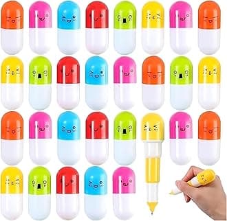AM ANNA 30 Pcs Mini BallPen Toys Boys Girls, Party Favors For Kids Birthday, Return Gifts for Birthday Party Kids