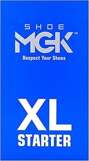 Shoe MGK Starter Shoe Cleaner Kit XL - Shoe Cleaner & Conditioner for All Shoes, Premium Shoe Brush