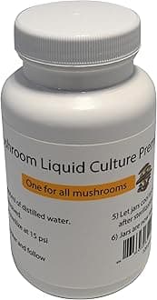 Mushroom Liquid Culture Premix/Bottle(120g,Powder)