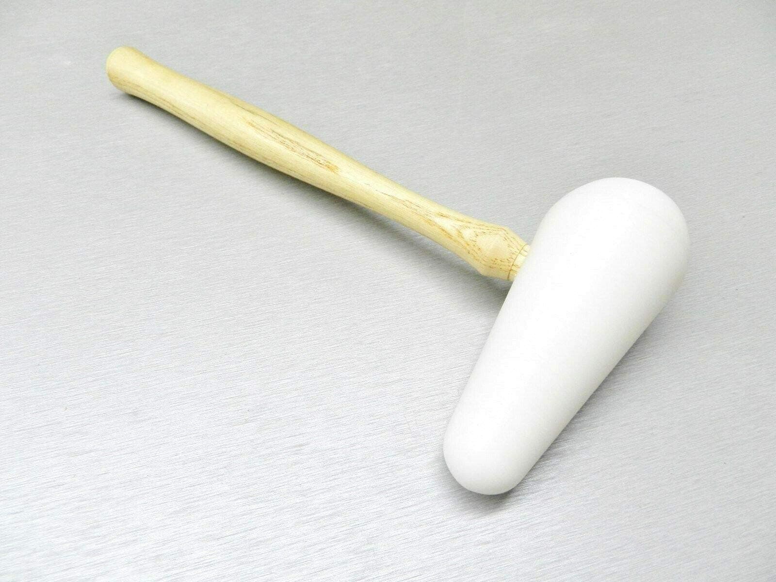 Domed Nylon Hammer Large 5" Head Plastic Mallet Forming Dapping Metalsmith 8 oz.