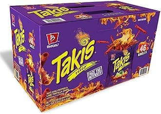 BarcelNCDVRRXK Takis Fuego, 2 Box of 46
