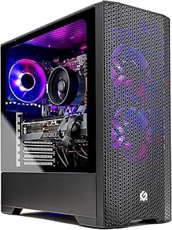 Skytech Blaze 3.0 Gaming PC Desktop – Intel Core i5 10400F 2.9 GHz, RTX 3060, 1TB SSD, 16G DDR4 3200, 600W Gold PSU, AC Wi-Fi, Windows 10 Home 64-bit