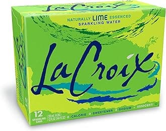 La Croix, Lot of 12 pots of citron vert pétillant, 35ml