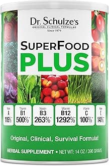 SuperFood Plus - Everyday Superfood Supplement to Support Overall Wellness - Clean, Quality Nutrition - Supports Metabolism & Daily Energy - Gluten-Free & Dairy-Free - 14 oz