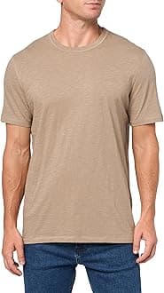 BOSS mens Tonal Square Patch Logo Jersey T-shirt Shirt (pack of 1)