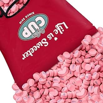 By The Cup Pink Wintergreen Mints 84 oz Bulk Bag