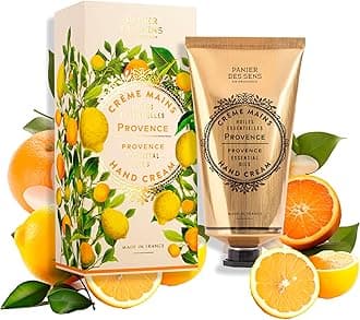 Provence Hand Cream - Nourishing Shea Butter Hand Cream for Dry Cracked Hands 97% Natural Ingredients - Dermatologically Tested Hand Lotion for Woman Made in France, 2.5 fl oz