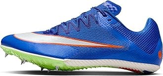 Nike Rival Sprint Track & Field Sprinting Spikes (DC8753-401, Racer Blue/Lime Blast/Safety Orange/White)