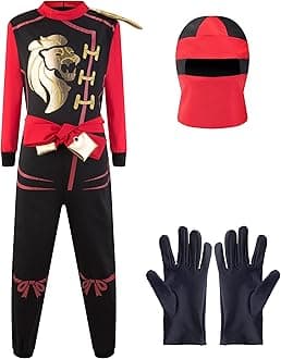 Katara1771 (10+ models) Ninja Warrior Fancy Dress Outfit, Costume For Boys, For Children's Cosplay and Dress Up Party