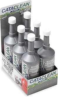 Cataclean Fuel & Exhaust System Cleaner – Pass Emissions Tests – Clear Check Engine Lights – Restores Catalytic Converters, DPF Filters and Cleans Fuel Systems, 16oz - Pack of 6 (120007-6)