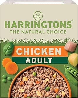 Harringtons Complete Wet Tray Grain Free Hypoallergenic Adult Dog Food Chicken & Potato 8x400g - Made with All Natural Ingredients