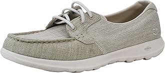 Skechers Women's Go Walk Lite-15433 Wide Boat Shoe, US