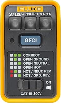 Fluke ST120+ GFCI Socket Tester with Audible Beeper