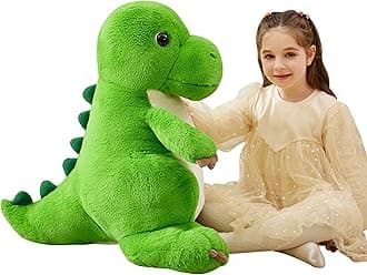 IKASA Giant T-rex Dinosaur Stuffed Animal Plush Toy,23" Large Dinosaur Big Jumbo Soft Toys, Huge Size Cute Fluffy Plushy Fat Plushie,Gifts for Kids