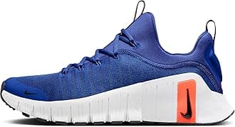 NikeFree Metcon 6 Men's Workout Shoes (FJ7127-401, Astronomy Blue/Hyper Crimson/Pale Ivory/Black) Size 7