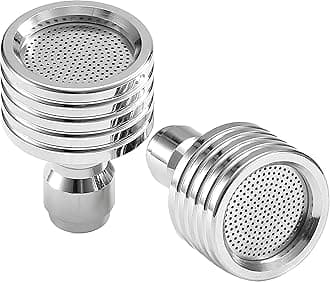 Tool Daily Pressure Washer Nozzle Tips for Soft Wash, Shower Nozzle for Pressure Washing with 1/4” Quick Connector, Stainless Steel Power Washer Shower Sprinkler for Car Washing and Gardening, 2 Pack