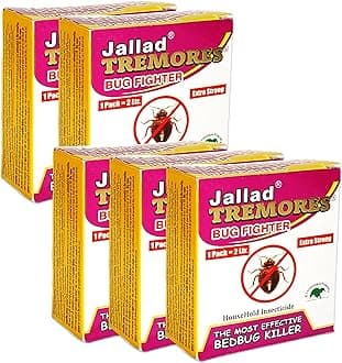 Bed Bug Spray Powder - 10 Gram | Long Lasting Protection from Cocroach & Termite | Powerful Spray for Bugs from Plant/Home/Kitchen (Pack of 5)